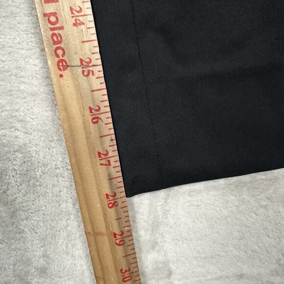 Lafayette 148 NY Bleecker Pants Black Slim Leg Trouser Business Women's Size 8 - Picture 7 of 7